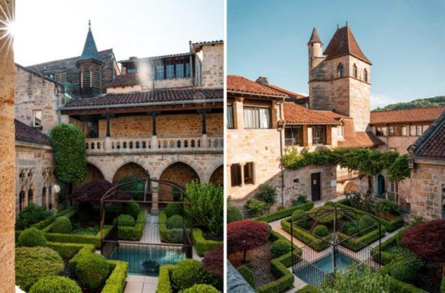 Chambre Dans Prieure De Caractere XVIII Siecle Planioles Kültér fotó